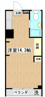 ハイツ東十条【3階】の間取り