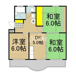 メゾン・ド・ハーティー【2階】の間取り