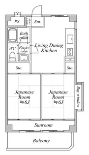 光建ハイツ目白【3階】の間取り