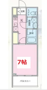 プライマル西大井グリーン【1階】の間取り