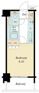 ブランシエスタ浦安【3階】の間取り
