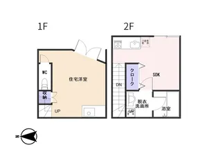 シャ・ミニヨンBの間取り