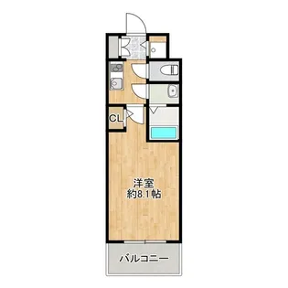 サムティ姫島LIBERLE【3階】の間取り