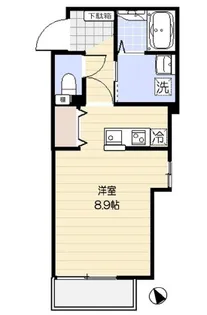 エクセラン大宮【1階】の間取り