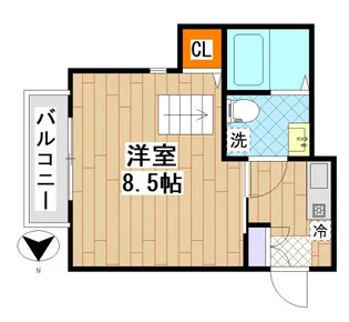 シエナ町田【2階】の間取り