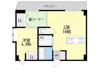 エザンス21【3階】の間取り