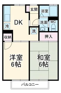 ラ・セジュールUG【1階】の間取り