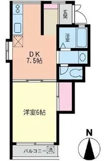 関水ビル【3階】の間取り