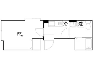 SUI浅草【3階】の間取り