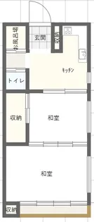 東雅荘【2階】の間取り