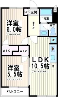 上北沢第1コーポラス【3階】の間取り