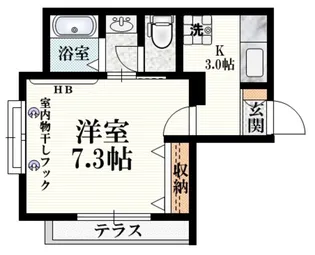 アステイオス・プラザ【1階】の間取り