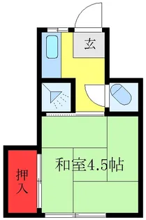 志茂文化アパート【2階】の間取り