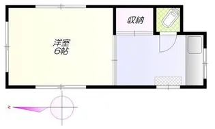 ひかり荘【1階】の間取り