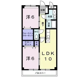 ボヌールI【3階】の間取り
