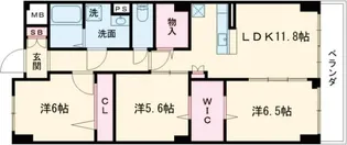PLACIDES【2階】の間取り