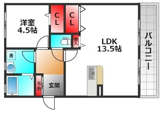 フジコーポ【2階】の間取り