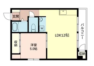 三興グリーンハイツ【3階】の間取り