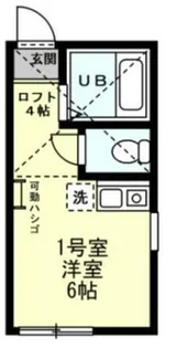 ユナイト根岸バルティアの杜【2階】の間取り