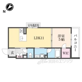 ミラージュ膳所【2階】の間取り