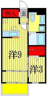 ソレアード【1階】の間取り
