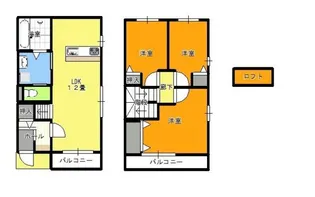 ボービラージュM【1階】の間取り