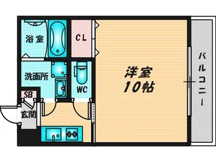 ヴィラス三島【1階】の間取り