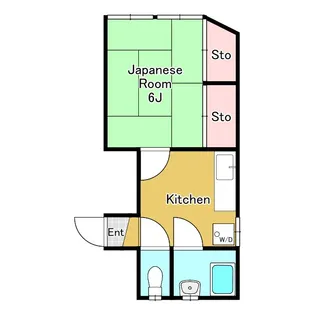石田ビル【3階】の間取り