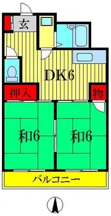 三栄ビル【3階】の間取り