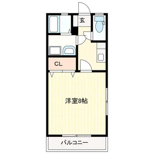 ヴィオレット中島【2階】の間取り