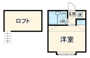 アスリエ【2階】の間取り