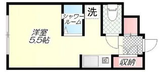 ペティネール四谷【2階】の間取り