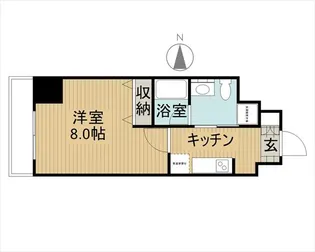 メインステージ亀戸IV【9階】の間取り