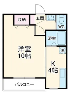 樋ノ爪平松ハイツ【2階】の間取り