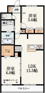 扇グリーンヴィレッジ D【1階】の間取り