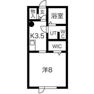ecoa末広1丁目【2階】の間取り