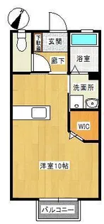 スクウェアー新田 S棟【2階】の間取り