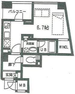 サンピエス池袋【3階】の間取り