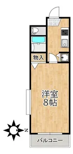サンエクセル英【2階】の間取り