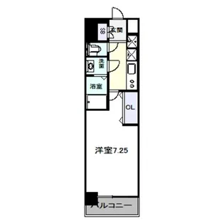 Luxeなかもず【8階】の間取り