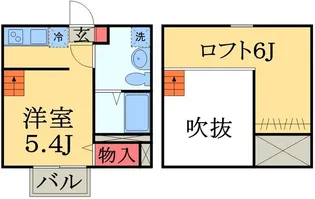 スプレンダー【1階】の間取り