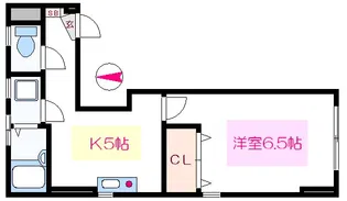 チグサビル【5階】の間取り