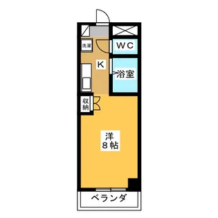 アイボンラビアン【4階】の間取り