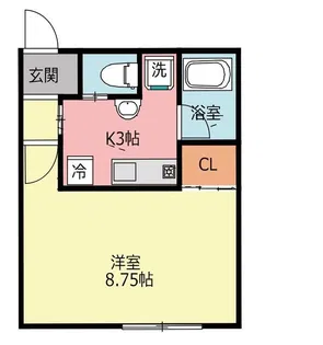グレイズヒルズ【1階】の間取り
