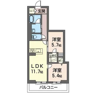 エラブル【2階】の間取り
