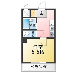 メユールOHMURA【1階】の間取り