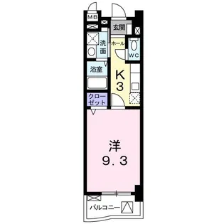 アルカンシェル23【2階】の間取り