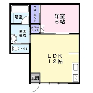 尾鷲駅前レジデンス【1階】の間取り