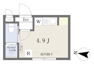 Growcel下落合【1階】の間取り