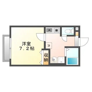エスカーサ【1階】の間取り